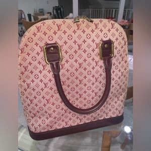 Louis Vuitton Monogram Mini Lin Alma Haut bag